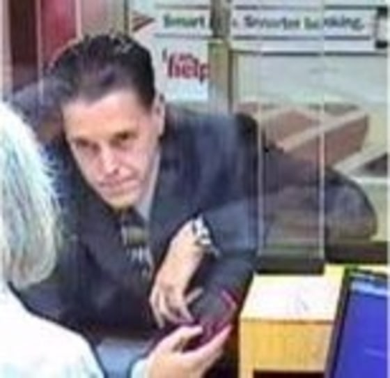 Image: Image from bank security camera.